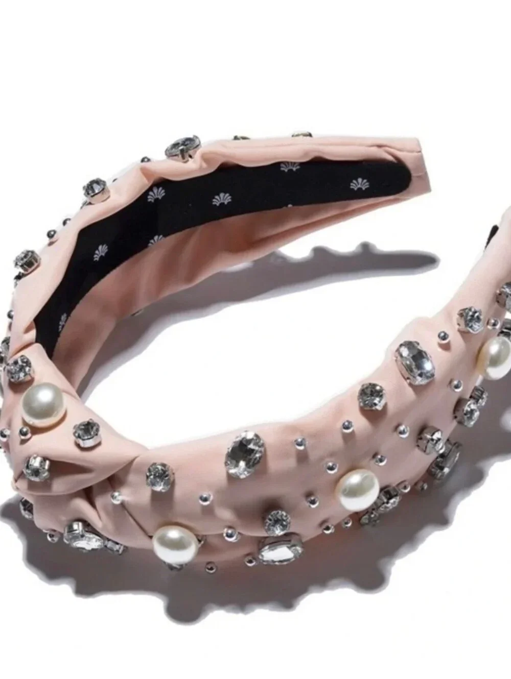 LELE SADOUGHI X Stoney Clover Lane Sparkling Cider Crystal & Pearl Headband SCL